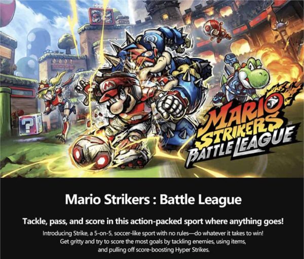 Mario Strikers: Battle League Standard Edition - Nintendo Switch Físico 100% Orig. Imp. Monkids.cl - Imagen 3