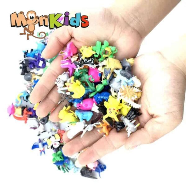 Set Figuras Pokemon, 144 Pcs, 2 a 3 cm, Importado Monkids - Imagen 7