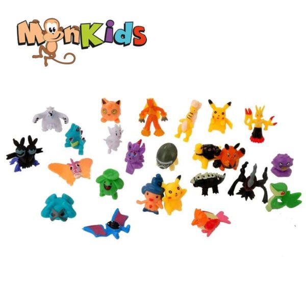 Set Figuras Pokemon, 144 Pcs, 2 a 3 cm, Importado Monkids - Imagen 3