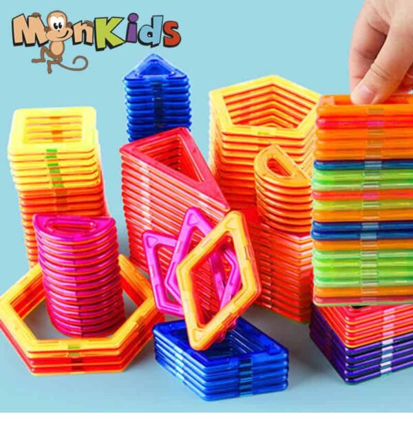 Juego Bloques Magnéticos de 36, 50 y 68 Pcs. Importado Monkids.cl - Imagen 5