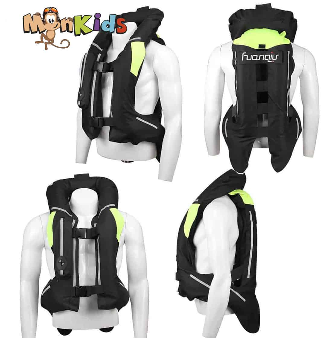 Chaleco con Airbag para Motociclistas, Imp. MonKids Motoquero - Imagen 4