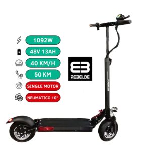 Scooter Eléctrico Rebelde Max 2024 (Casi Nueva)