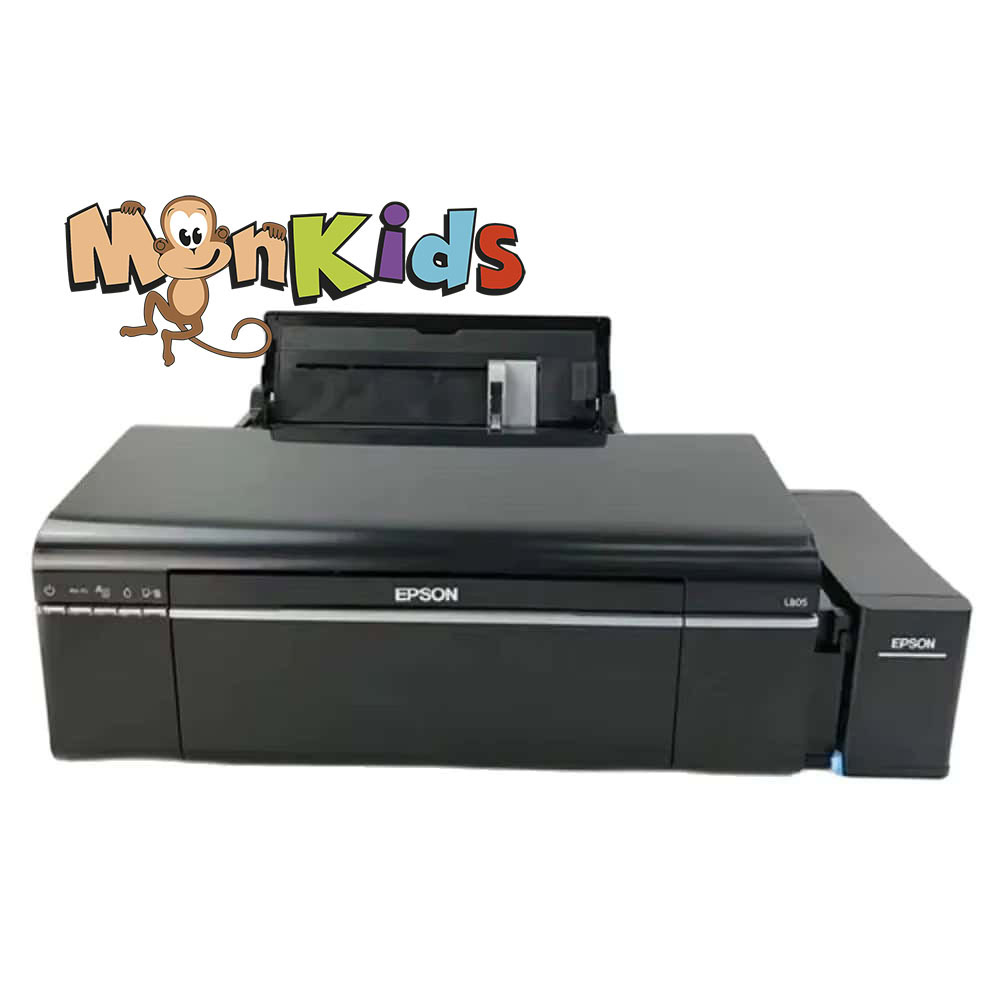 Impresora de inyección de tinta L805 A4, Impresora plana por sublimación de camisetas, textiles, ropa, fotos, Imp. Monkids.cl - Imagen 2